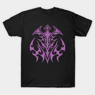 CUSTOM SYM.TRIBAL STYLE DESIGN #1-LIGHT VIOLET MAGENTA-10-29-22 T-Shirt